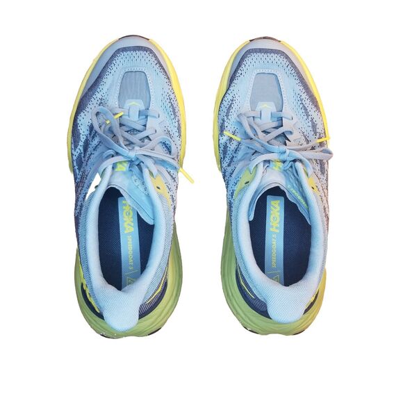 Hoka One One Speedgoat 5 Men Size 8.5 2E Blue Running Shoes Sneaker 1123159SBDCT - Picture 4 of 6